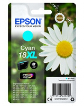 Original Tintenpatrone Epson T1812 Cyan  6,6ml