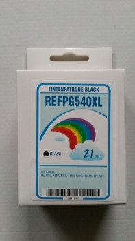 Refill-Tintenpatrone Canon PG 540XL Schwarz