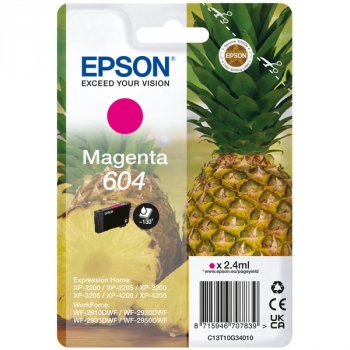 Original Tintenpatrone Epson T604 Magenta 3,4ml