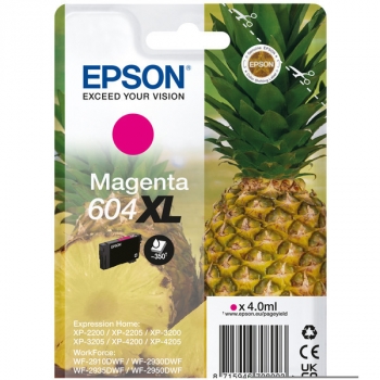 Original Tintenpatrone Epson T604 XL Magenta 4ml