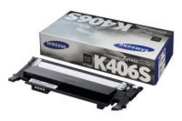 Original Toner Samsung CLT-K406 Schwarz 1,5K