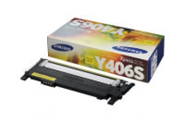 Original Toner Samsung CLT-Y406 Yellow 1K