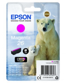 Original Tintenpatrone Epson T2613 Magenta 4,5ml