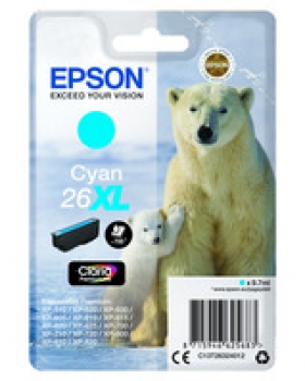 Original Tintenpatrone Epson T2632XL Cyan  9,7ml