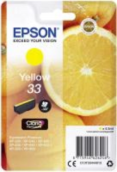 Original Tintenpatrone Epson T3344 Y Yellow