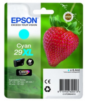 Original Tintenpatrone Epson T2992 Cyan  6,4ml