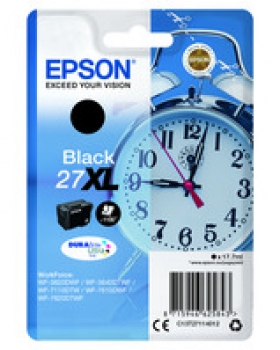 Original Tintenpatrone Epson T2711XL Schwarz