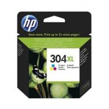 Original Tintenpatrone HP 304XL Color (CMY)  300 Seiten