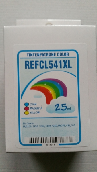 Refill-Tintenpatrone Canon CL 541XL Farbe (CMY)