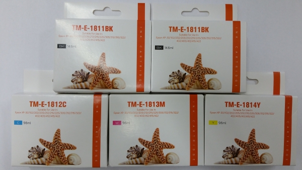 kompatible Tintenpatrone Epson T1811XL- T1814XL Multipack