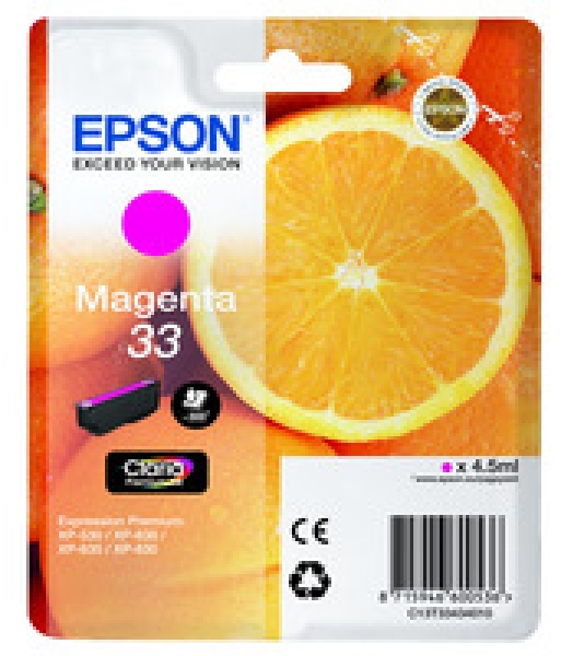 Original Tintenpatrone Epson T3343 M Magenta